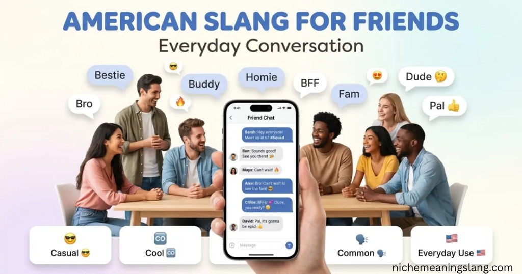 American Slang for Friends in Everyday Conversation
