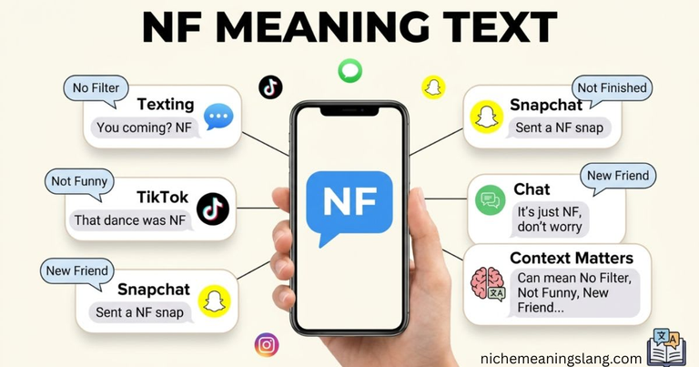 NF Meaning Text What NF Means on TikTok, Snapchat & Chat 