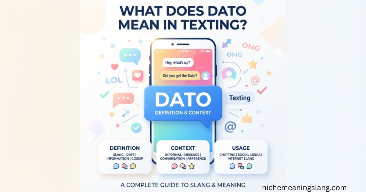 Dato Meaning What Does Dato Mean in Text & Slang?