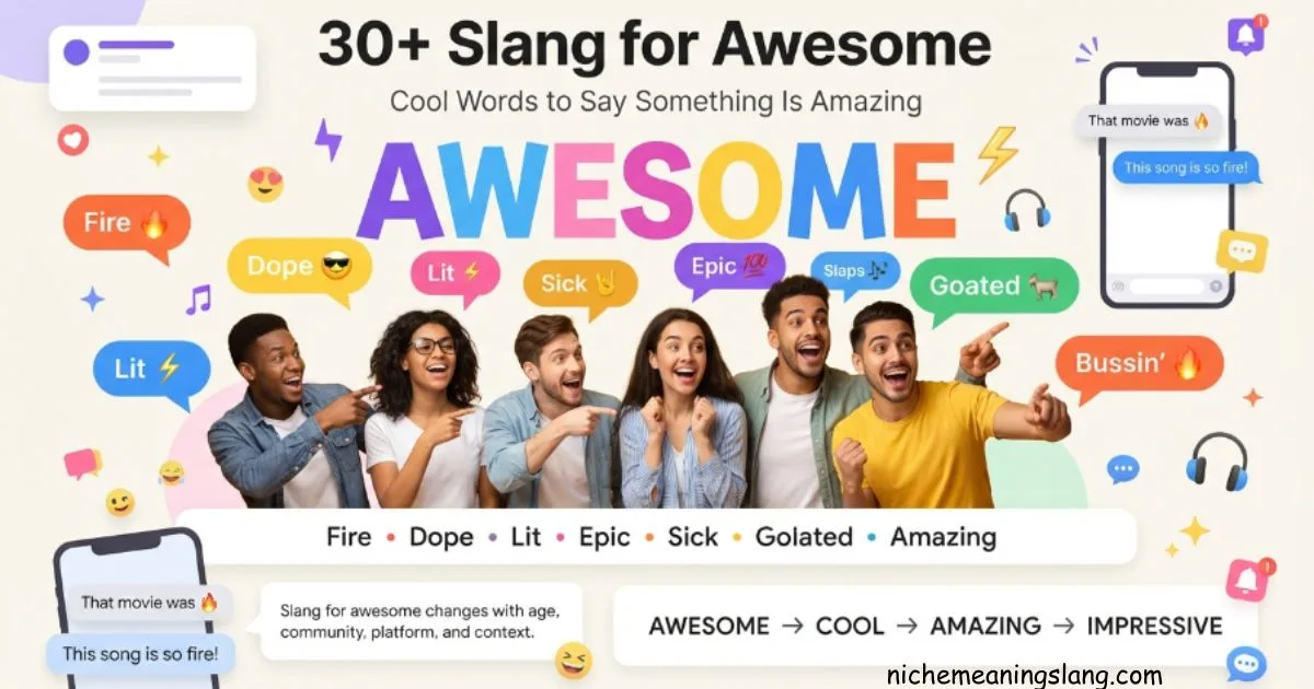 Slang for Awesome