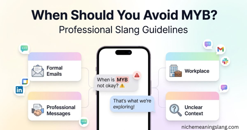 When Should You Avoid MYB?