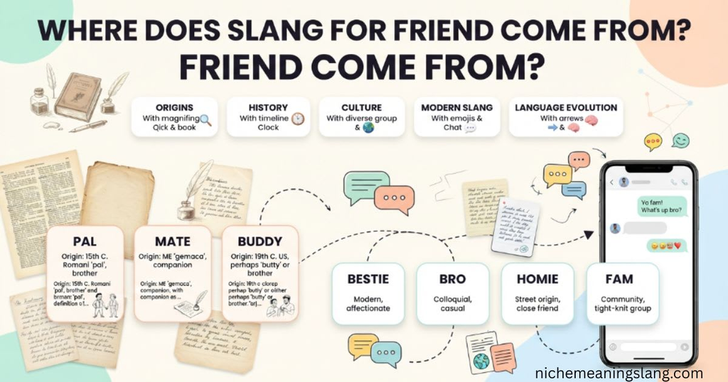 Where Does Slang for Friend Come From?