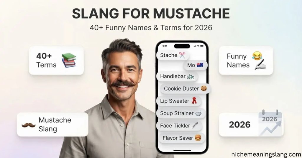 40+Slang for Mustache Funny Names & Terms for 2026