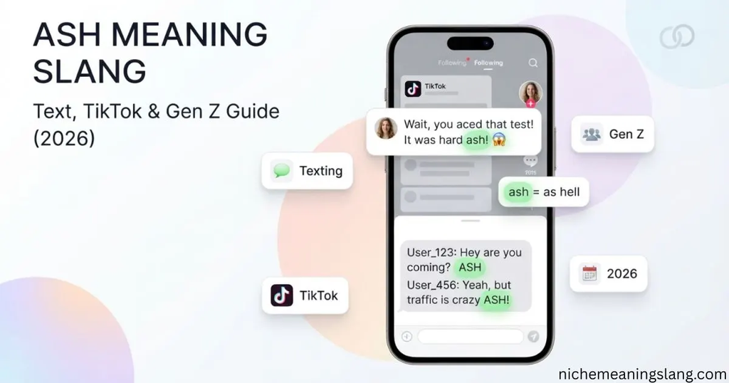 Ash Meaning Slang Text, TikTok & Gen Z Guide (2026)