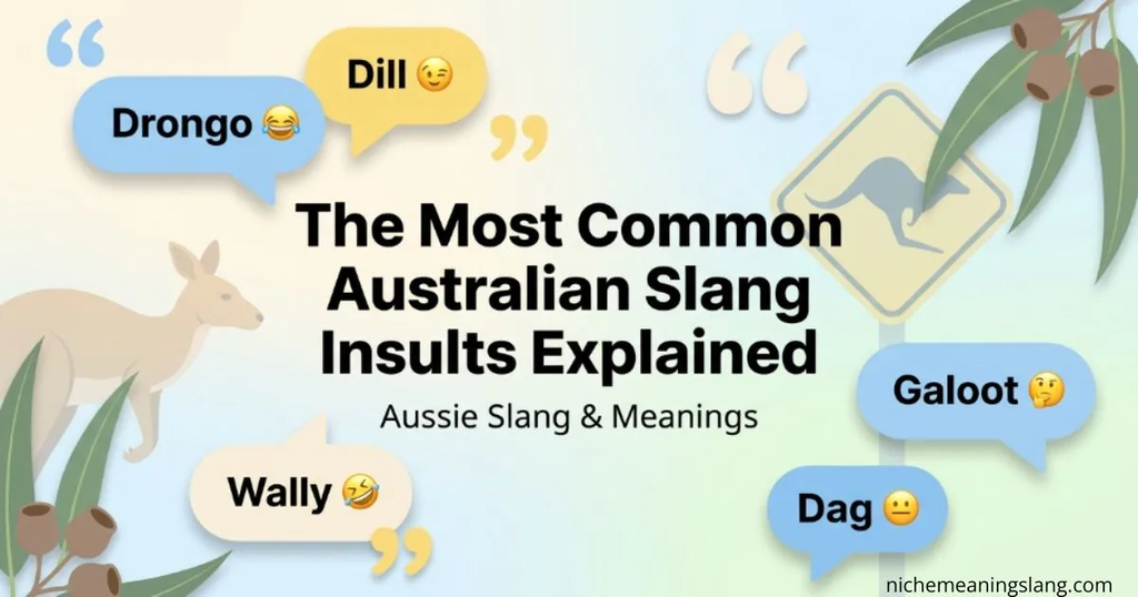 The Most Common Australian Slang Insults Explained