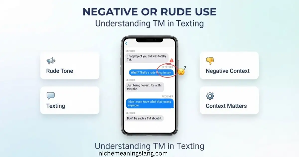 Negative or Rude Use
