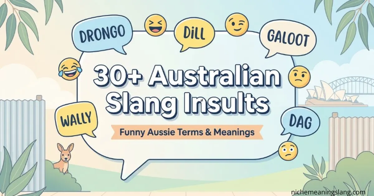 Australian Slang Insults