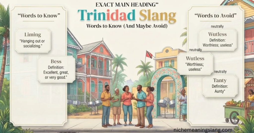 Trinidad slang: Words to Know (And Maybe Avoid)