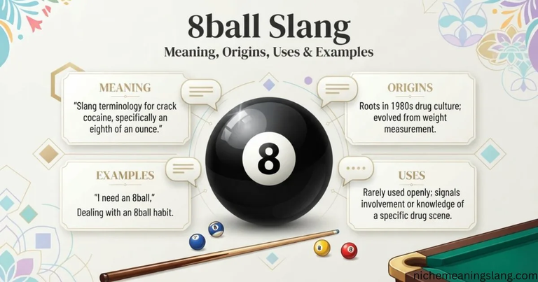 8ball Slang Meaning, Origins, Uses & Examples