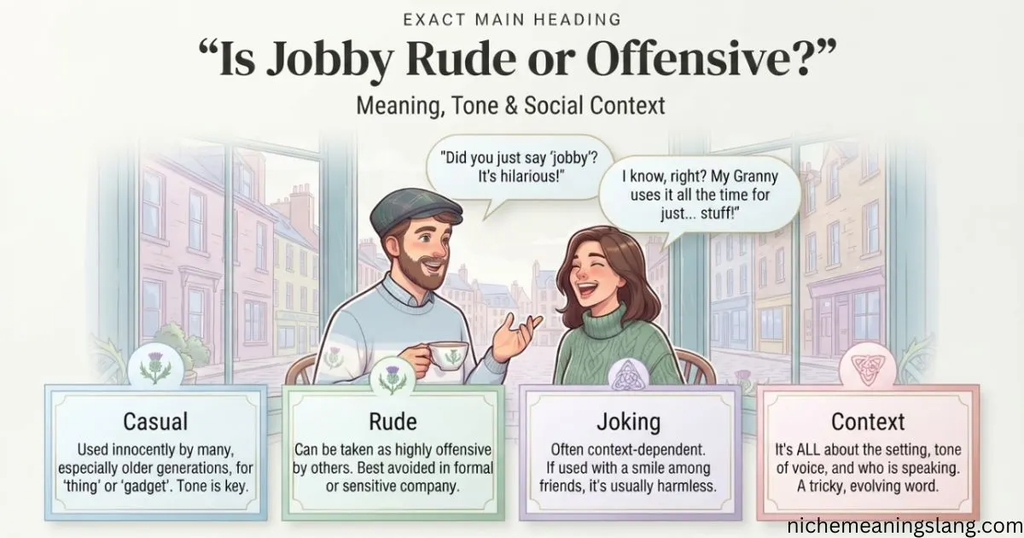 Is Jobby Rude or Offensive?