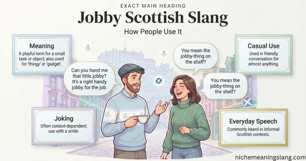 Jobby Scottish Slang: How People Use It