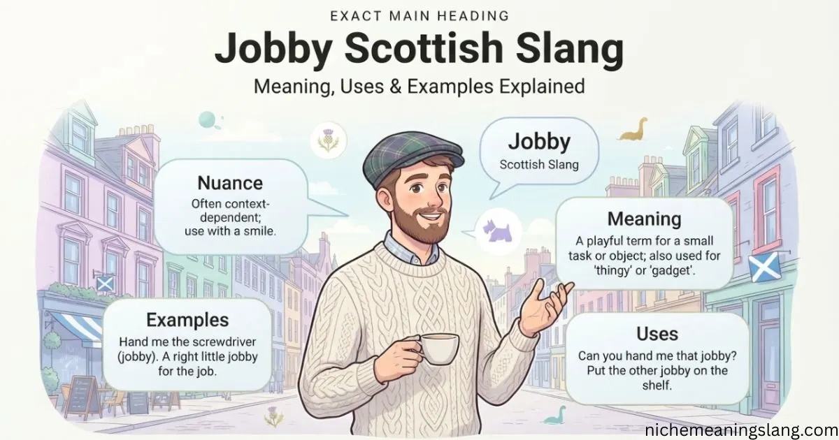 Jobby Scottish Slang Meaning, Uses & Examples Explained