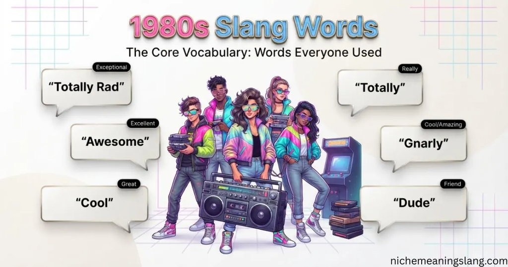 1980s Slang Words: The Core Vocabulary: Words Everyone Used