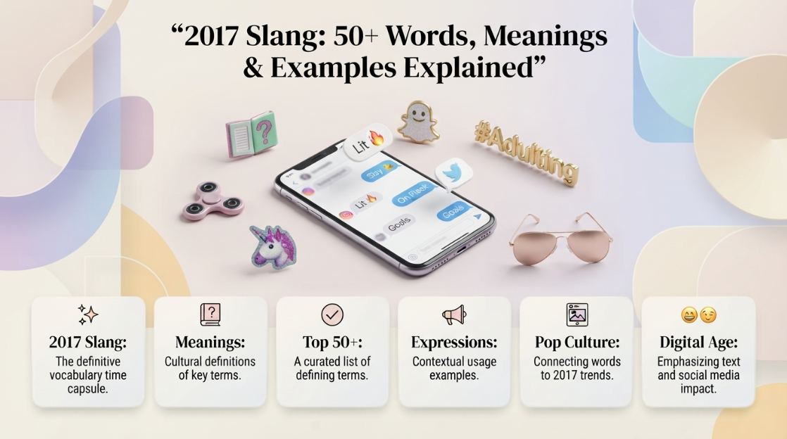 50+2017 Slang Words, Meanings & Examples Explained