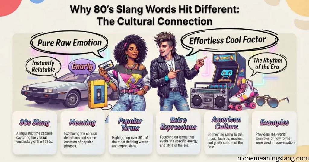 Why 80's Slang Words Hit Different