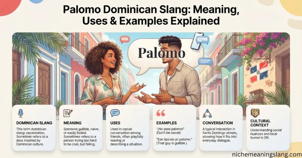 Palomo Dominican Slang Meaning, Uses & Examples Explained