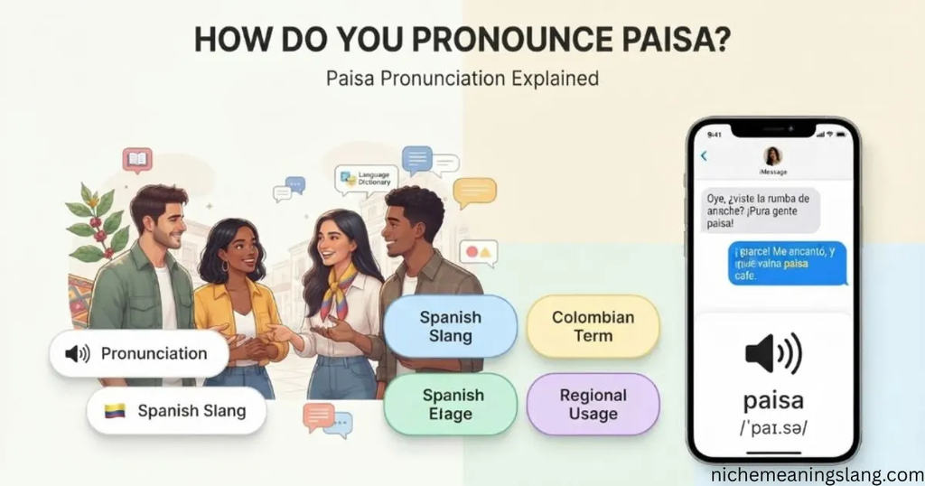 How do you pronounce paisa?