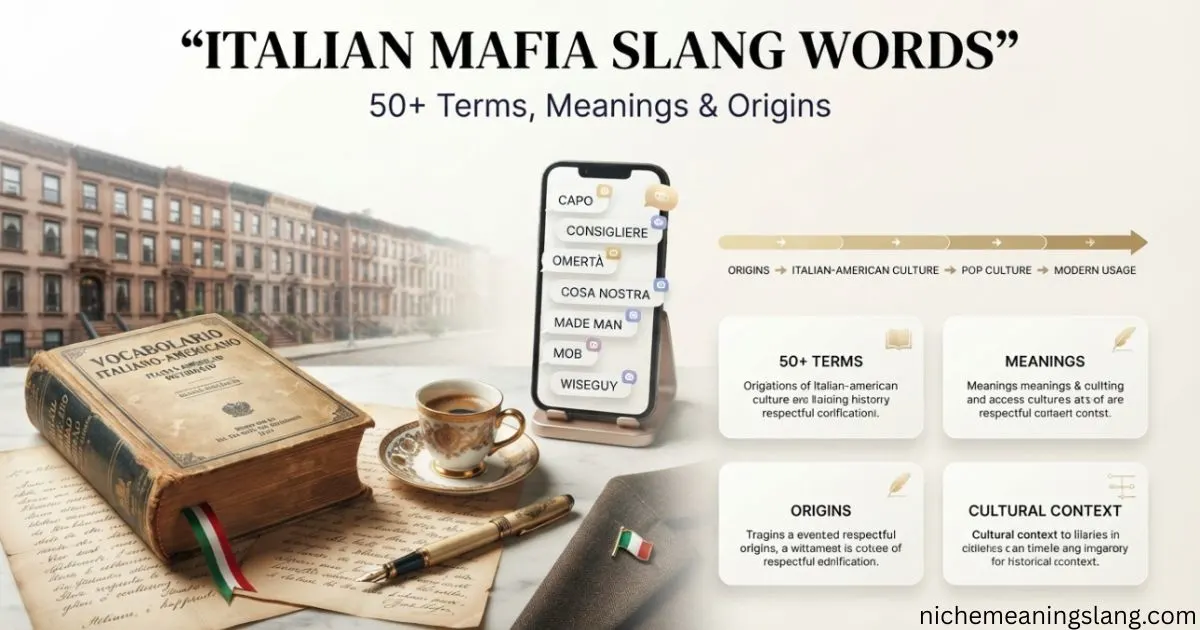 50+Italian Mafia Slang Words Terms, Meanings & Origins