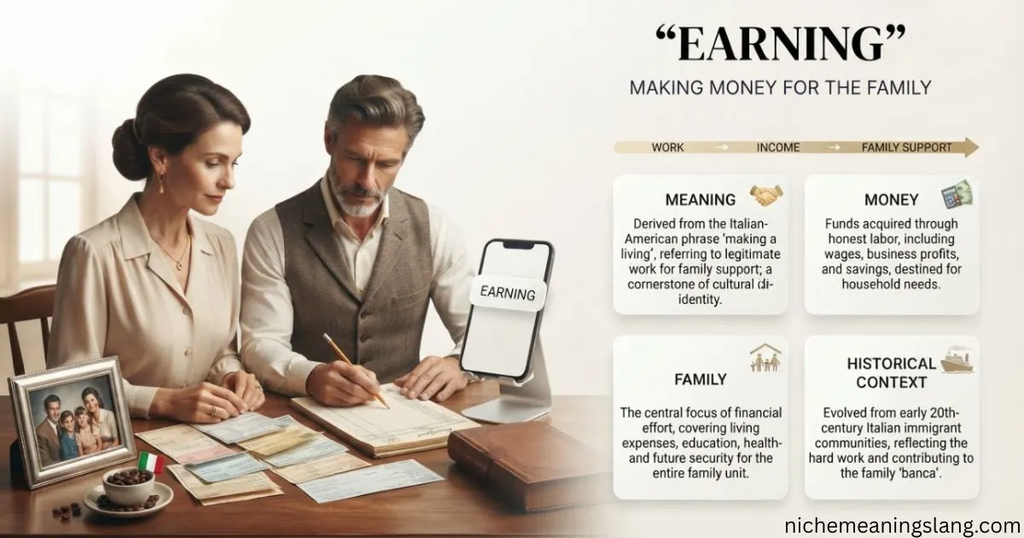 Earning Making Money for the Family