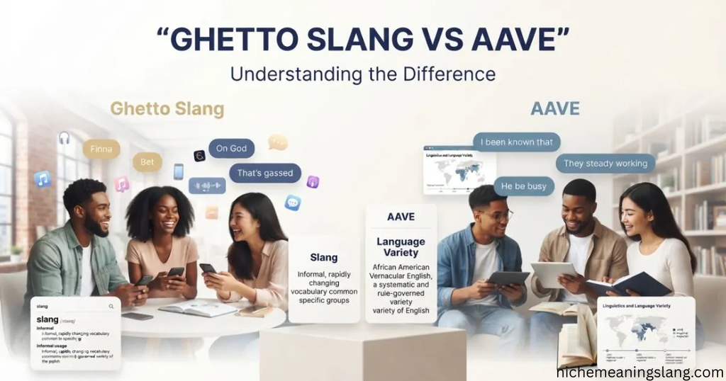Ghetto Slang Versus African American Vernacular English