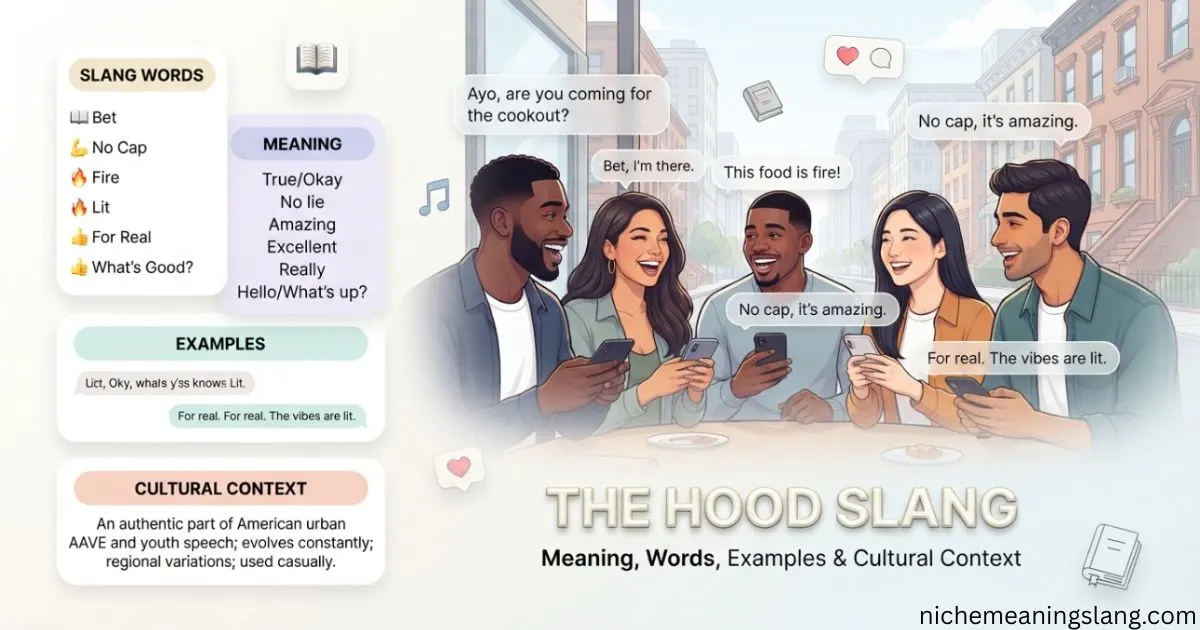 The Hood Slang Meaning, Words, Examples, and Cultural Context
