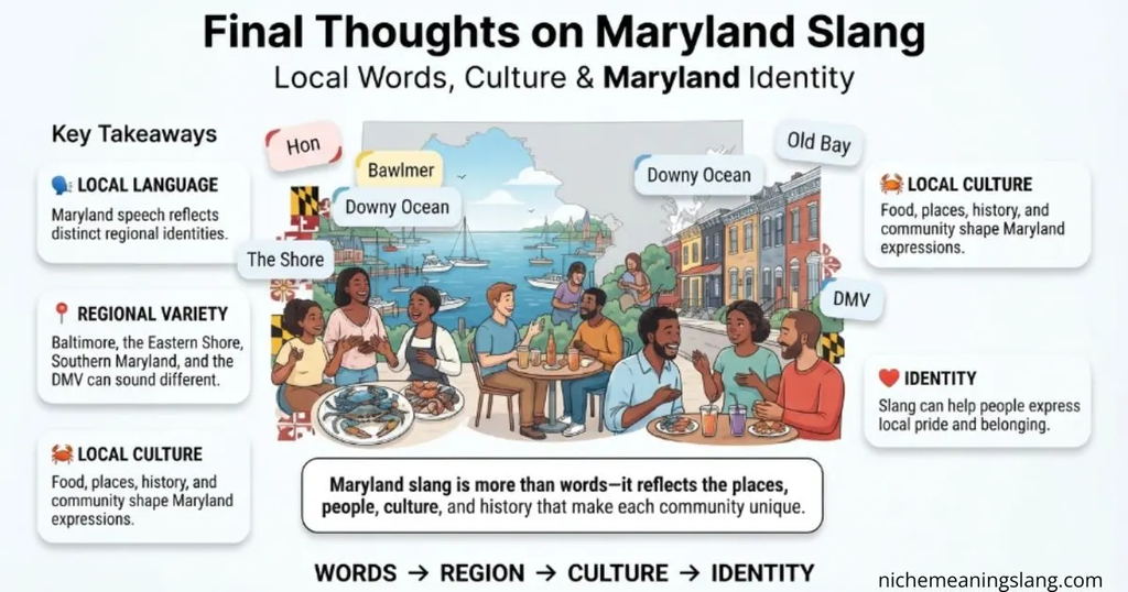 Final Thoughts on Maryland Slang