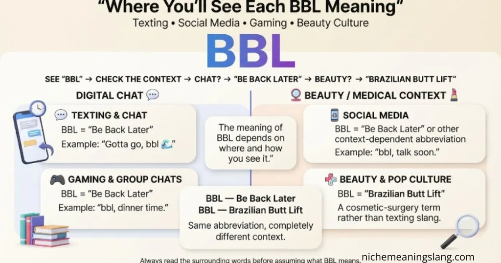 Where You’ll Actually See Each BBL Slang Version