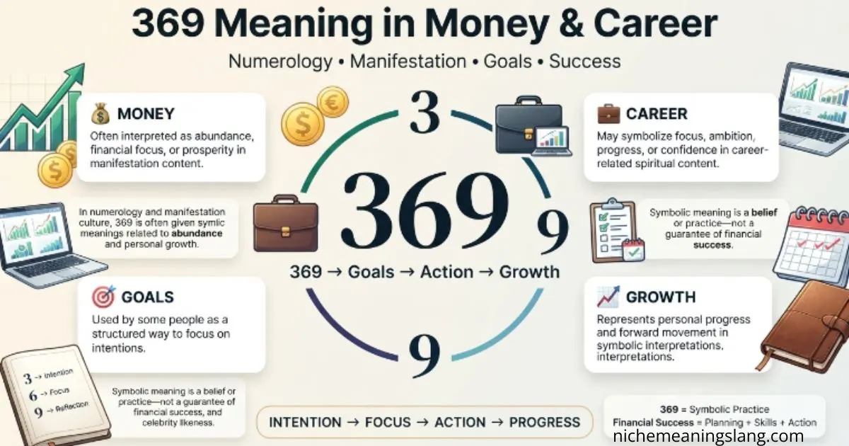 369 Meaning in Money and Career