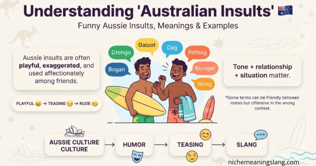 Australian Insults Aussie Slang Words, Meanings & Examples