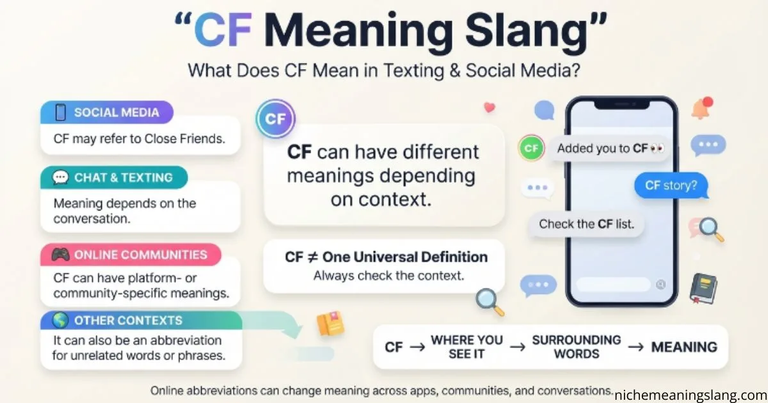 CF Meaning Slang