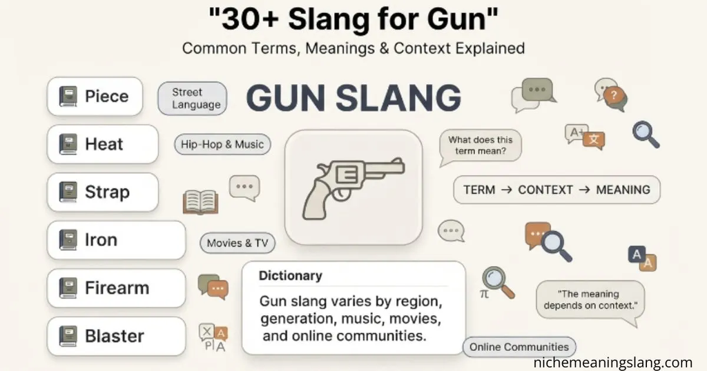 30+Slang for Gun Terms, Meanings & Context Explained