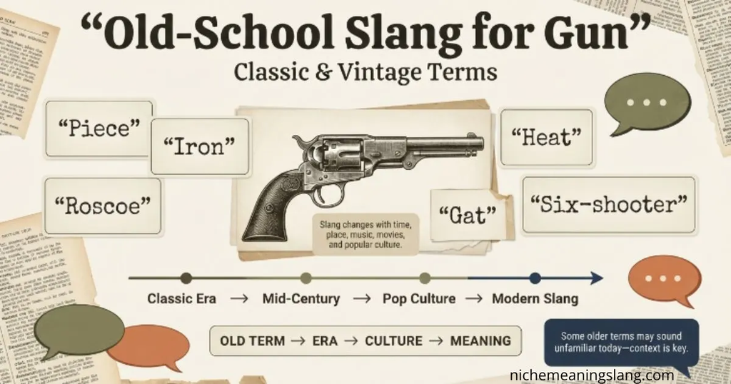 Old-School Slang for Gun Classic and Vintage Terms