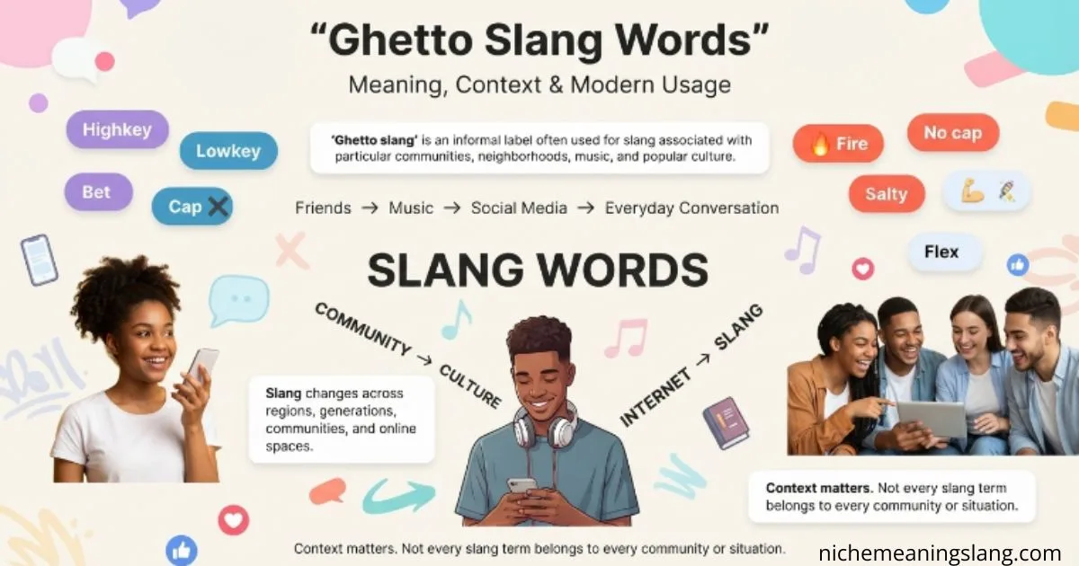 Ghetto Slang Words and Related Terms