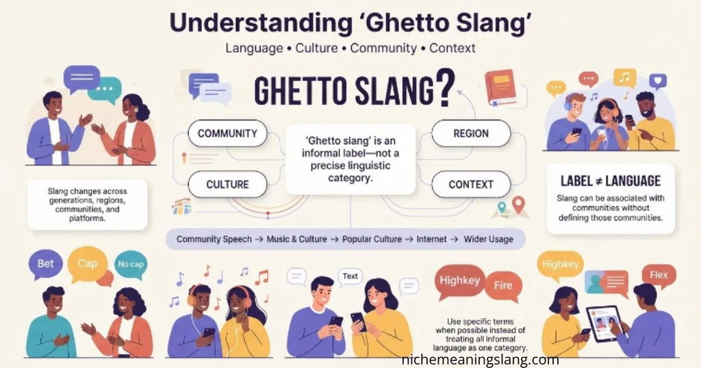 Understanding the label “ghetto slang”