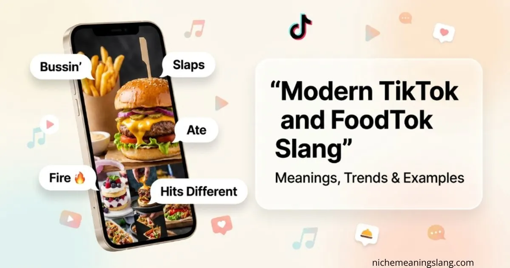 Modern TikTok and FoodTok Slang