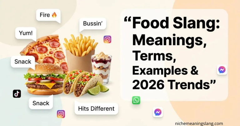 Food Slang Meanings