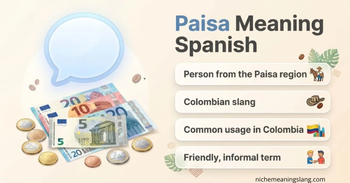 Paisa Meaning Spanish