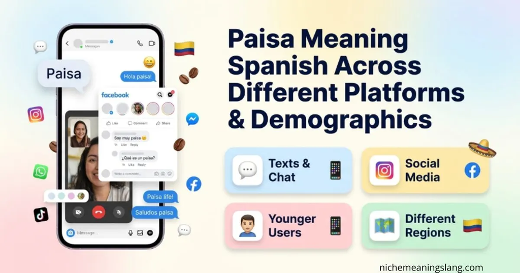 Paisa Meaning Spanish Across Different Platforms & Demographics