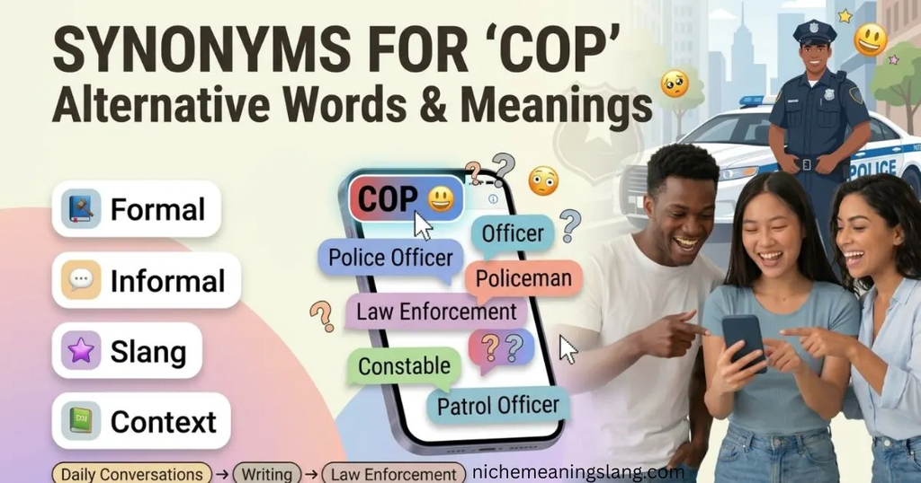 Synonyms for “Cop”