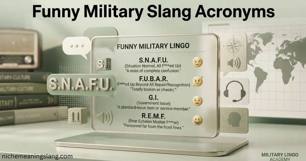 Funny Military Slang Acronyms