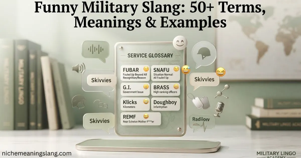 50+Funny Military Slang Terms, Meanings & Examples