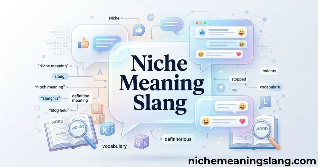 Niche Meaning Slang