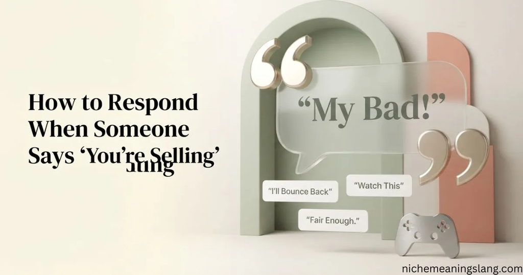 How to Respond When Someone Says “You're Selling”