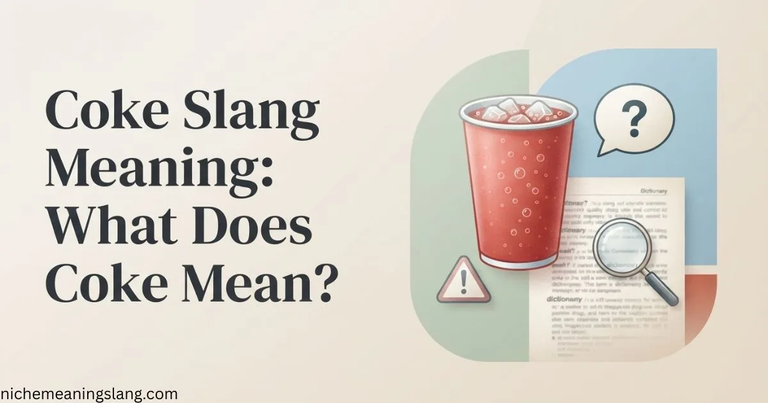 Coke Slang Meaning What Does Coke Mean