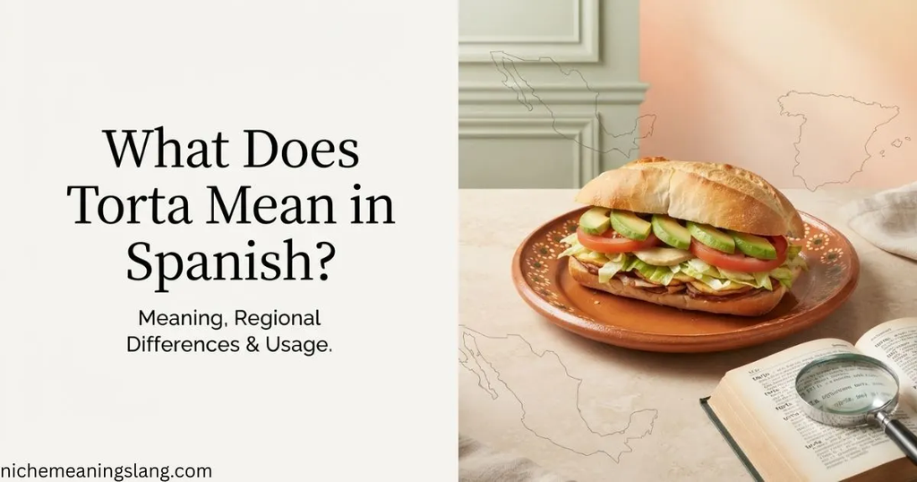 What Does Torta Mean in Spanish?