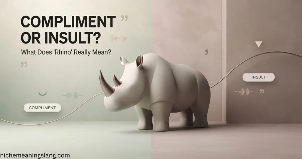 Is Rhino a Compliment or an Insult?
