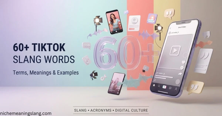60+TikTok Slang Words Terms, Meanings & Examples