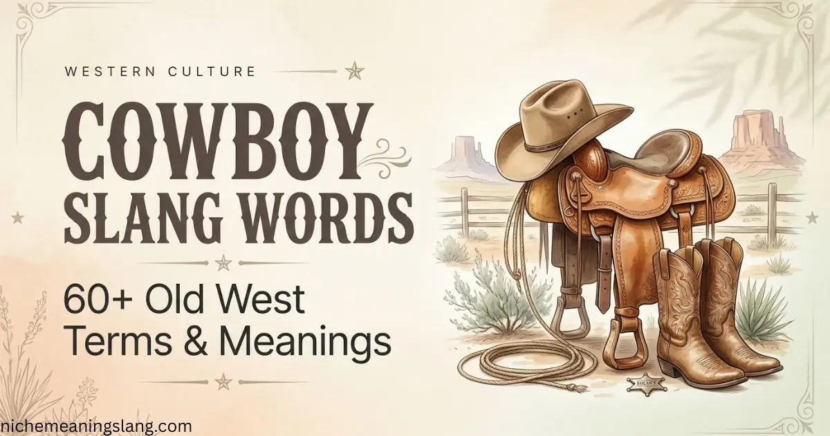 Cowboy Slang Words: 60+ Old West Terms & Meanings