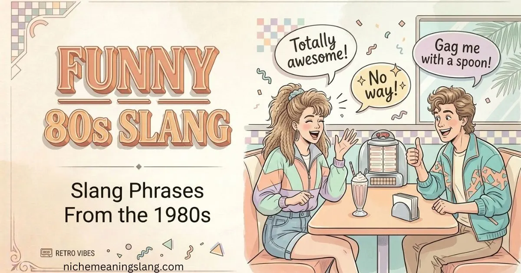 Funny Slang Phrases From the 1980s