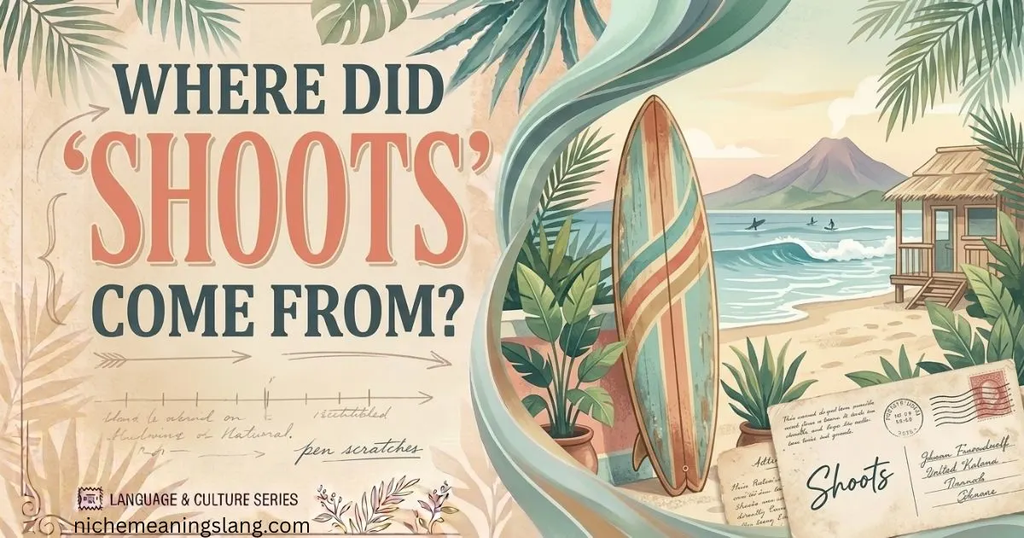 Where Did the Slang Word Shoots Come From?
